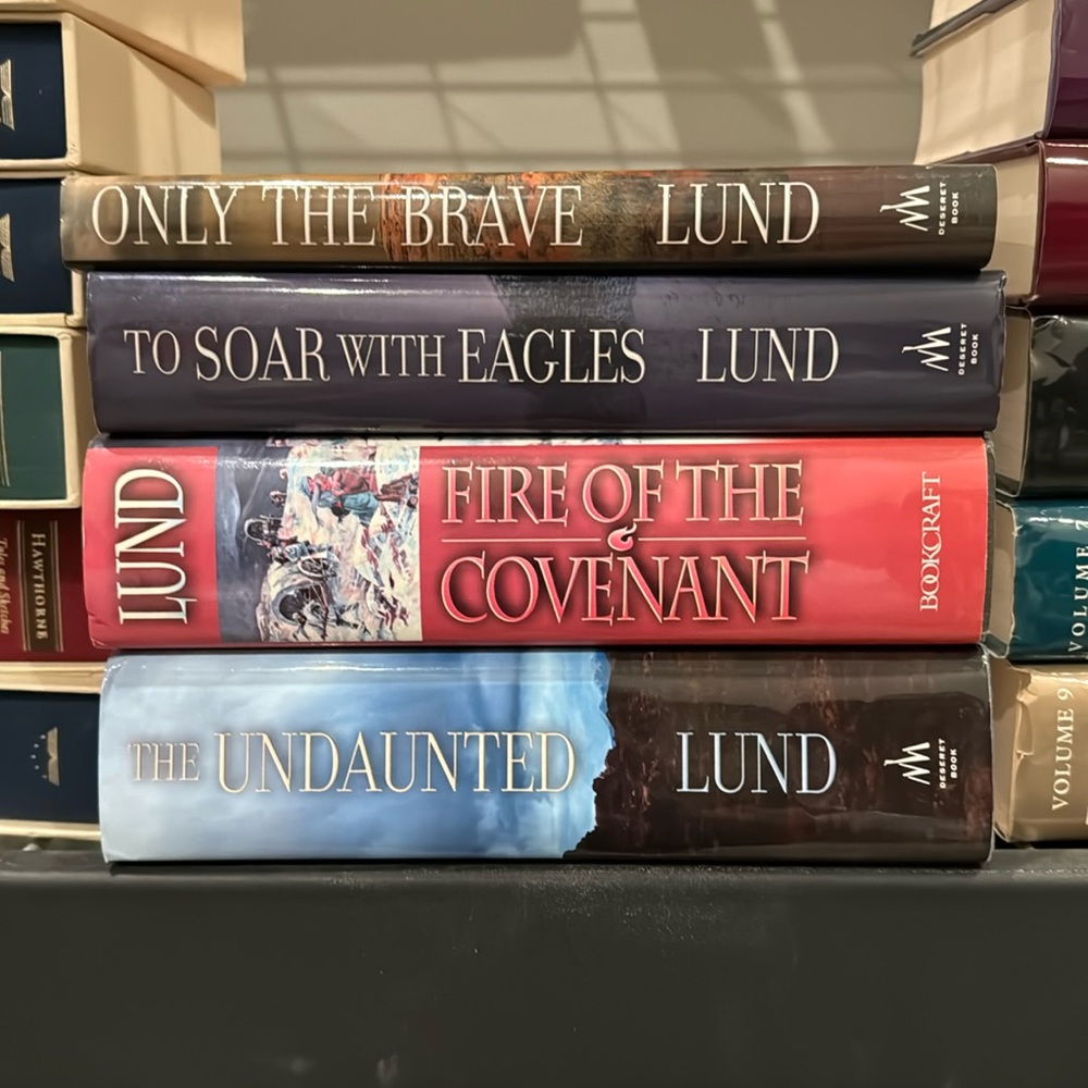 4 Lund books hardcover